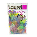 Laurel(ローレル) クリスタルプラスチック クリップ PLASTIKLIPS 21mm アソート 0126-96 200個入り【10個まではメール便発送可能】【ゼムクリップ 書類整理 文房具 オフィス 事務用品 デザイン 文具 かわいい クリップ デザイン おしゃれ 海外文具 大容量 たっぷり】