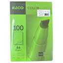 【在庫一掃セール/完売次第販売終了】ELCO(エルコ) OfficeColor カラーペーパー A4 グリーン 100枚入 EL-OP850GR【紙 文具 オフ...