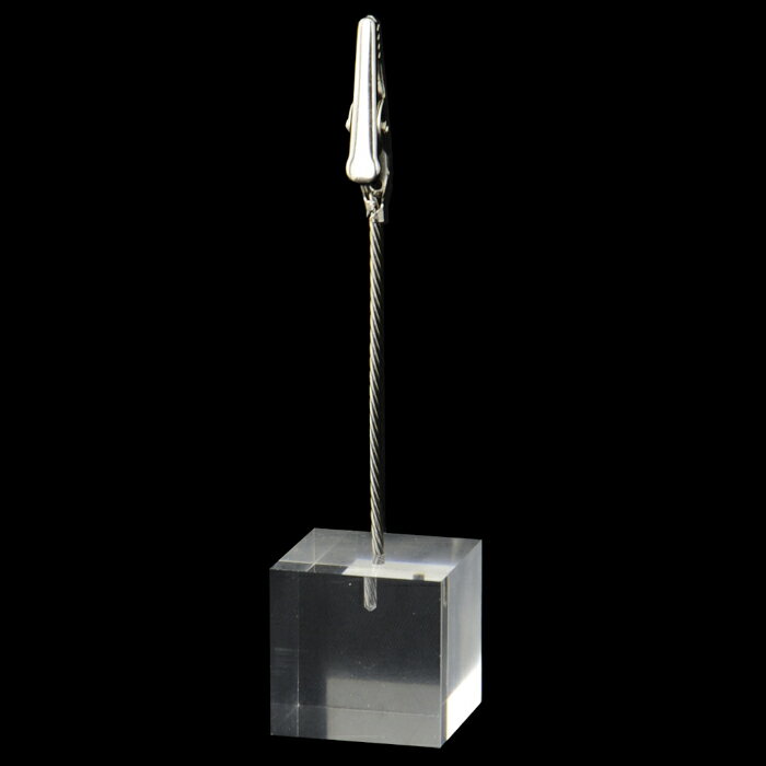 【公式】CREW'S (クルーズ) クリップスタンド　S-600　アクリル【店舗用品 店舗備...