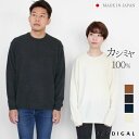 PRODIGAL カシミヤ 100 ニット クルーネック 日本製 S M L LL セーター ユニセックス メンズ レディース 秋冬 冬 カシミア ゆったり 五泉ニット カシミヤ100％リラックスクルーネックプルオーバー