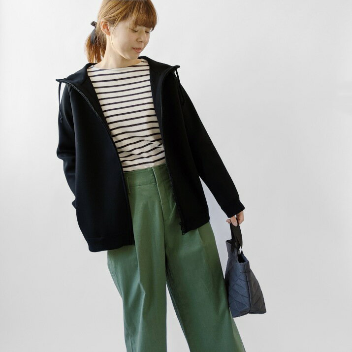 PRODIGAL はっ水ニットパーカー M L 日本製 レディース メンズ 春 ジップアップ ジップパーカー 撥水 無地 シンプル 送料無料 五泉ニット