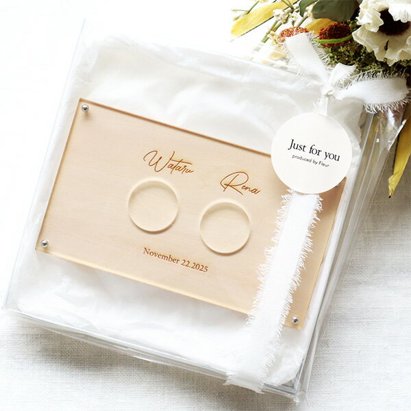 リングピロー用のギフトラッピング　結婚祝い　ウェディングアイテム 　結婚記念　プレゼント 2