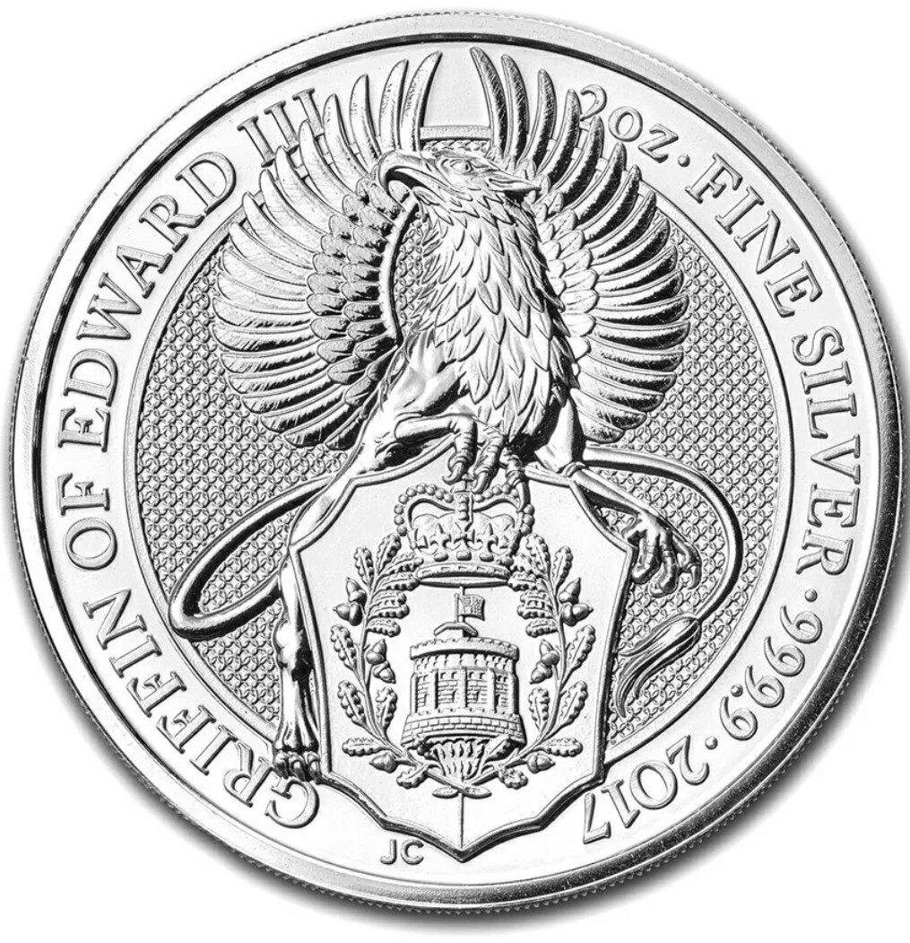 クラレンスの牛 2023 銀貨　2オンス 楽天市場】イギリス 銀貨 2オンスの通販