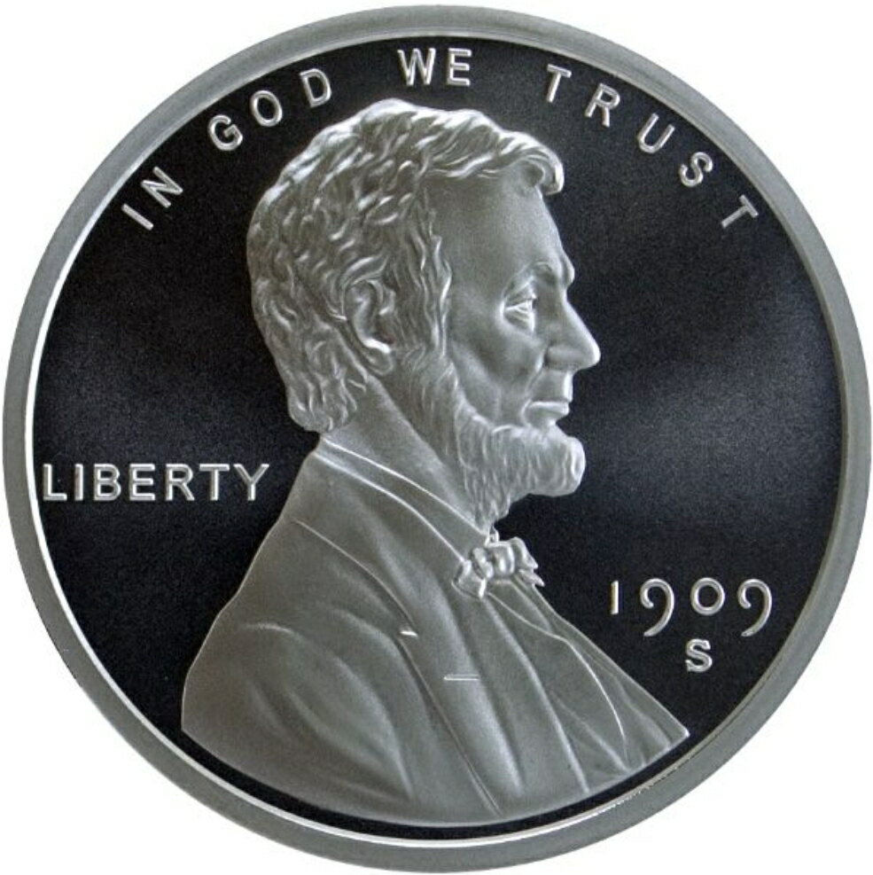 純銀コイン「リンカーン ウィート セント」1オンス 純銀 アメリカ 銀貨 品位99.9％ 31.1g 銀製品 純銀メダル 記念コイン シルバー クリアケース入 保証書付
