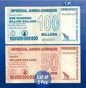  ジンバブエドル 1,000憶ドル スペシャルアグロチェック 100,000,000,000ドル ジンバブエ紙幣 外貨 プレゼント ハイパーインフレ