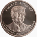 新品 純銅コイン 「ドナルド・J・トランプ大統領」1オンス 純銅 銅貨 品位99.9％ 28.35g 銅製品 純銅メダル 記念コイン Copper クリアケース付 保証書付