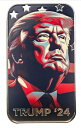 【純銀 99.9%】 シルバー バー トランプ大統領 キャンペーン 1オンス 銀 純銀コイン トランプ銀貨 新品 31.1g トランプ コイン 記念コイン Silver bar カラー バーカプセル入り 保証書付 - ProductR