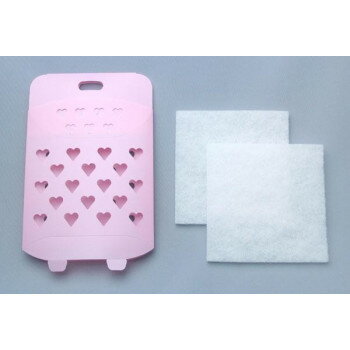 風呂の湯アカ取りケース(ケース+吸着シート2枚付) G-53-B お風呂に浮かべるだけで油脂を吸着!!【メール便対応】