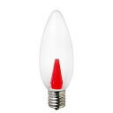 ELPA LED装飾電球 シャンデリア球形 E17 クリアレッド LDC1CR-G-E17-G328 常夜灯、電飾、サイン用照明などに!!
