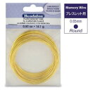 メモリーワイヤー ブレスレット用 ゴールド(約30コイル) 347A-050 アクセサリー制作、クラフト、DIYに【メール便対応】