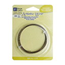 Artistic Wire(アーティスティックワイヤー) フラットワイヤー アンティークブラス (3.0mm×0.75mm)×91cm 21 手芸におすすめ!【メール便対応】