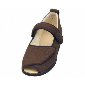 オープンマジックII 1015 S ブラウン 222379 W0661 つま先が全開のシューズ【送料無料】