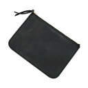 BAGGEX CH レザーポーチ 薄マチ 35-0141 ブラック 山羊革使用のポーチです。【送料無料】【メール便対応】