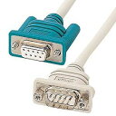 サンワサプライ RS-232C延長ケーブル 3m KR-9EN3 ストレート全結線仕様(2)