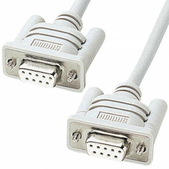 サンワサプライ RS-232Cケーブル モデム・TA用・2m KRS-433XF2K RS-232Cケーブル