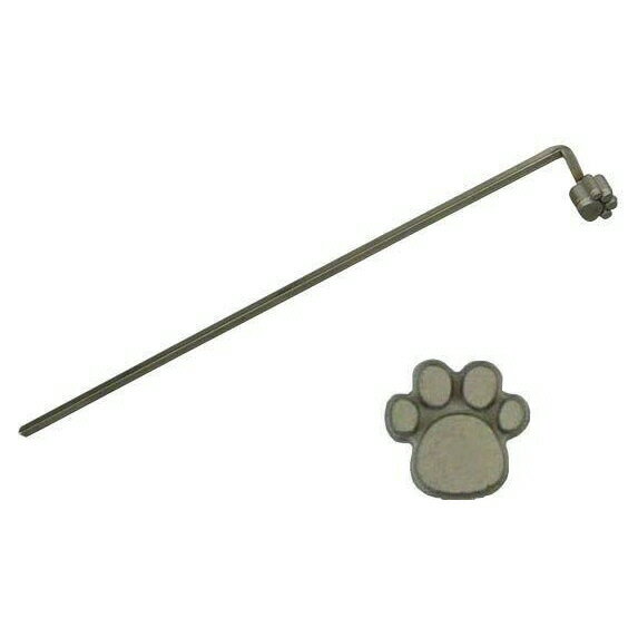 焼き印 ワンポイント 肉球 にくきゅう 足跡焼きごて やきコテ あしあと 大 1598 マーク 焼印 こて コテ..