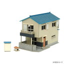 みにちゅあーとプチ S=1/220 民家-5 MP01-162 ミニチュアペーパークラフト【メール便対応】(3)