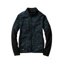 桑和 7544-00 ストレッチ軽防寒ブルゾン Mサイズ ブラック(4) G.G. 超音波熱圧着のピンソニック生地使用【送料無料】