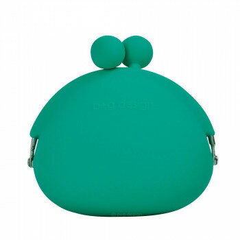 ピージーデザイン POCHI(ポチ) グリーン 使いやすいシリコンがまぐち