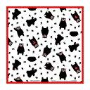 トレシー くまモン 19×19cm A1919P-KUMAMON P162 白 大人気くまモンのクリーニングクロス【メール便対応】