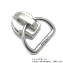 YKKまとめ売り コイルファスナー用 スライダーのみ 3号 DF10S ニッケル(C5) 100ヶ PY6214 レザークラフトにおすすめ!Dカンタイプのスライダー【送料無料】【メール便対応】