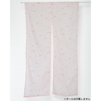 フレンズヒル ノレン サクラストリーム ピンク QS-264-06 のれん