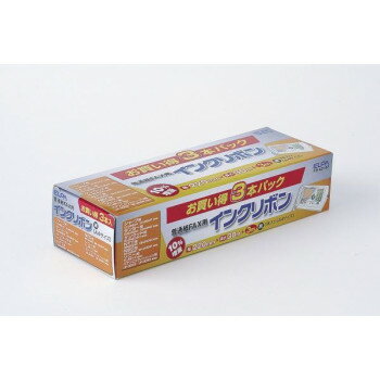 FIR-A01-3P FAXインクリボン お買い得3本パック!FAXインクリボン FIR-A01-3P FAXインクリボン お買い得3本パック!FAXインクリボン
