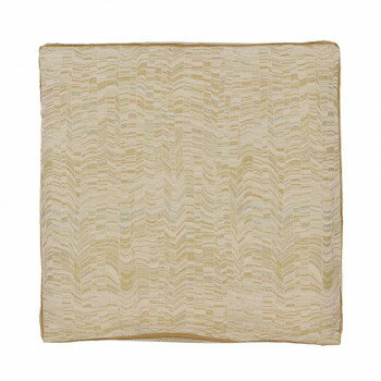 川島織物セルコン ピウマプリラーレ 背当てクッションカバー 55×55cm LL1107 GO ゴールド 螺鈿細工からインスパイアされたデザイン【送料無料】