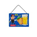 マーキュリーエンボスティンサイン Orange Juice ME013567 アメリカンデザインのキュートなティンサイン