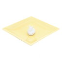 日本香堂 陶器香皿&ウサギ香立(イエロー) 97525 可愛いウサギの香立と香皿のセット