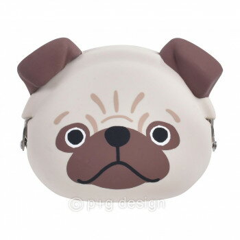 ピージーデザイン MiMi POCHIFriendS(ミミポチフレンズ) パグ 小物やアクセサリー入れにちょうどいい!