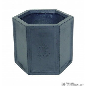 村田屋産業 ヘキサゴンポット 5号 BritishGray 3696 ヘキサゴンポット