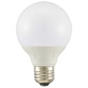 OHM LED電球 ボール電球形 E26 60形相当 全方向 電球色 LDG6L-G 7AG20 ボール電球60W形相当の明るさ