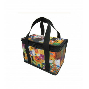 名画モザイクアートシリーズ 〜クーラーボックス〜 クリムト「ザ・キス」 AM-01805 コンパクトなのに大..