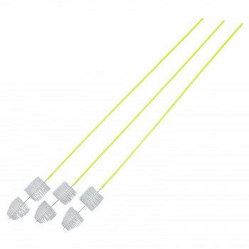 排水管ごっそり2連ブラシ　3本入 Wブラシで排水管のヌメリ・髪の毛をシャットアウト！