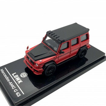 JADI リバティウォーク AMG G63 レッド 1/64スケール PGPA55162 ギフトにもおすすめ