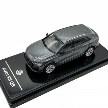 JADI アウディ RS Q8 ナルドグレー 右ハンドル 1/64スケール PGPA65172 ギフトにもおすすめ