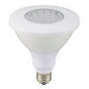 OHM LED電球 ビームランプ形 E26 防雨タイプ 赤色 LDR13R-W/D 11 防雨タイプのLED電球!【送料無料】