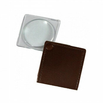 MIZAR(ミザールテック) 3.0倍 折りたたみ 携帯用ポケットルーペ RK-30PBR ブラウン 使い勝手の良い携帯..