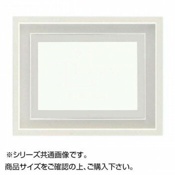 大額 9976 油額 F4 ホワイト シンプルなデザインの額縁。【送料無料】