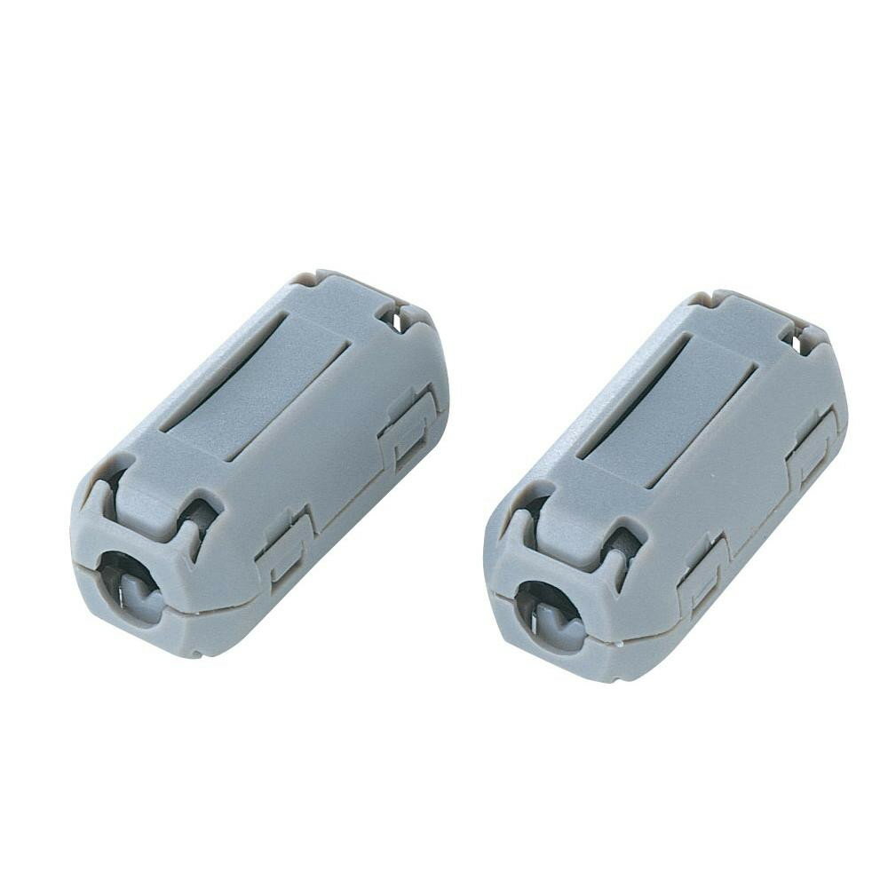 サンワサプライ　フェライトコア　TEL-NF1N 直径3〜5mmのケーブル対応のフェライトコア【メール便対応】