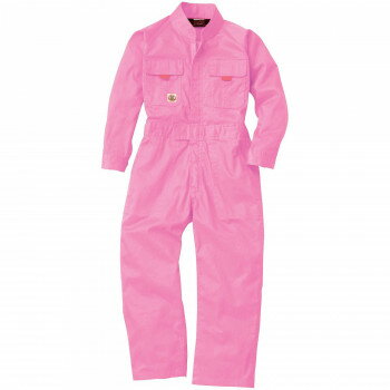 桑和 9009 キッズつなぎ 110サイズ ピンク(44) SOWA 肌触りが良く吸湿性のある綿100%素材【送料無料】