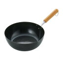 いため兼用天ぷら鍋24cm IH対応 3808777 収納に便利なフック付【送料無料】