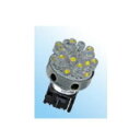 M&Hマツシマ (1個)12v ウエッジ大ダブルホワイト18LEDスーパーワイドビーム L818X 省電力、低発熱で鮮やかな発色【送料無料】