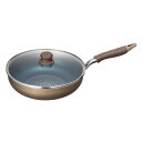 ブラナーノII IH対応ガラス蓋付いため鍋28cm MB-2390 ガラス蓋付で、料理バリエーション広がります【送料無料】