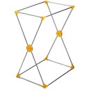 山研工業 ダストスタンド 45L イエロー 45L用の袋がピッタリとかかるゴミ袋スタンド☆