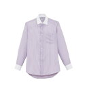 ボンマックス FB5053M メンズ長袖シャツ パープル (19) サイズ:L FACEMIX カジュアル感も楽しめるクレリックシャツ【送料無料】