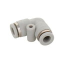 H&H ワンタッチ・エルボユニオン 6MM 546 133546 工具不用のワンタッチ継手【メール便対応】