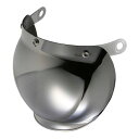 リード工業 BC-9/BC-10/QP-1/QP-2/CR-760用 オプションシールド シルバーミラー BC-9T ヘルメットのカスタマイズに【送料無料】