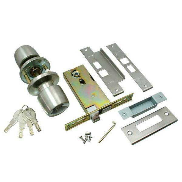 NP-30M ミリオン取替錠100mm 4本キー 00776722-001 ドアノブの交換にどうぞ!【送料無料】